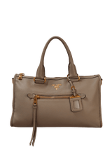 VITELLO DAINO FRONT ZIP BAG