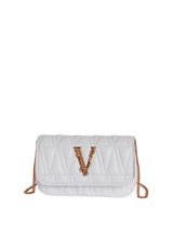 QUILTED VIRTUS SHOULDER BAG