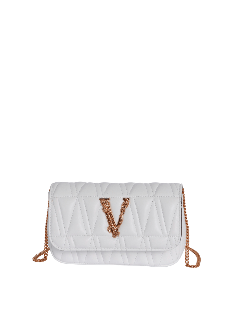 QUILTED VIRTUS SHOULDER BAG