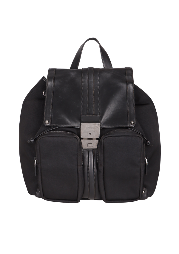 LEATHER BACKPACK