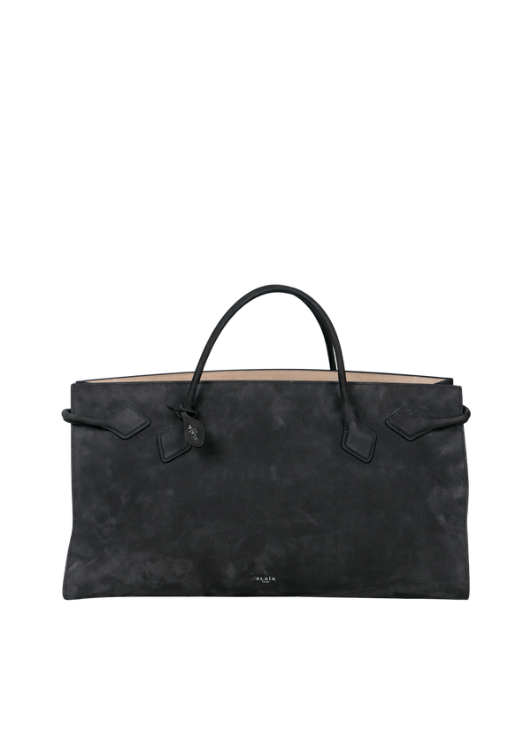 SUEDE LE TECKEL TOTE