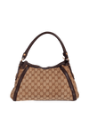 SMALL SCARLETT STUDDED INTERLOCKING G HOBO BAG
