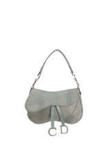 LEATHER DOUBLE SADDLE BAG