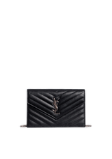 CASSANDRE ENVELOPE MATELASSÉ CHAIN WALLET