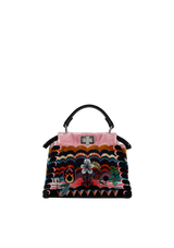 MINI VELVET PEEKABOO BAG