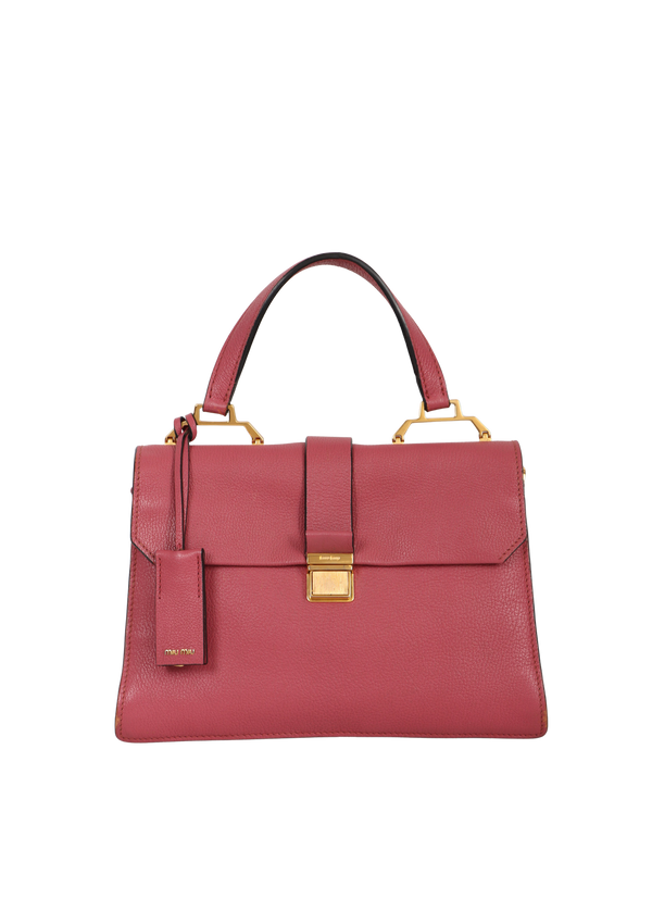 MADRAS TOP HANDLE BAG