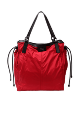 NYLON HOUSE CHECK BUCKLEIGH TOTE