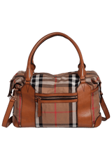 HOUSE CHECK DIAPER BAG