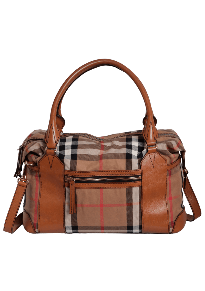 HOUSE CHECK DIAPER BAG