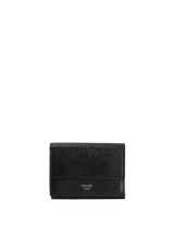 LEATHER TRIFOLD COMPACT WALLET
