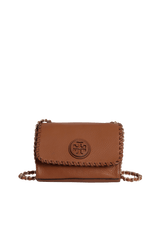 LEATHER FLAP BAG