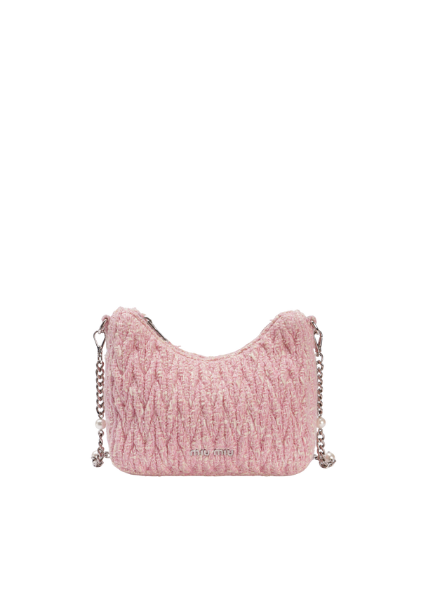 TWEED MATELASSE SHOULDER BAG