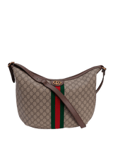 GG SUPREME  OPHIDIA LARGE SHOULDER BAG