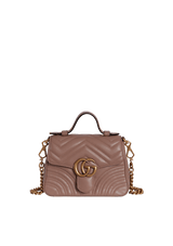 GG MARMONT MINI TOP HANDLE BAG