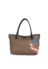 GG SUPREME AMERICAN FLAG UNICEF TOTE