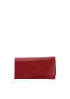 MICROGUCCISSIMA CONTINENTAL FLAP WALLET