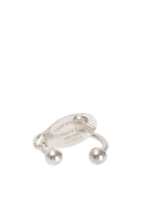 OVAL TAG SCREWBALL KEY RING