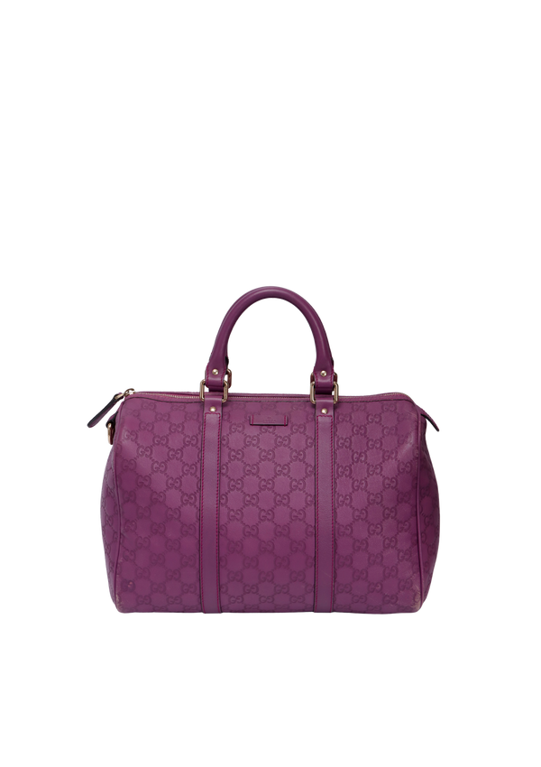 MEDIUM GUCCISSIMA JOY BOSTON BAG
