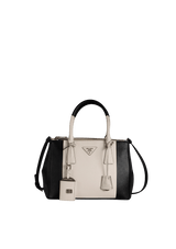 SAFFIANO LUX DOUBLE ZIP GALLERIA BICOLOR