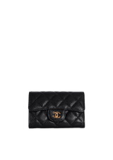 INTERLOCKING CC LOGO COMPACT WALLET