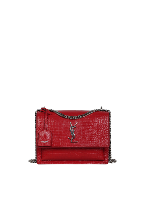 MEDIUM CROCO SUNSET BAG