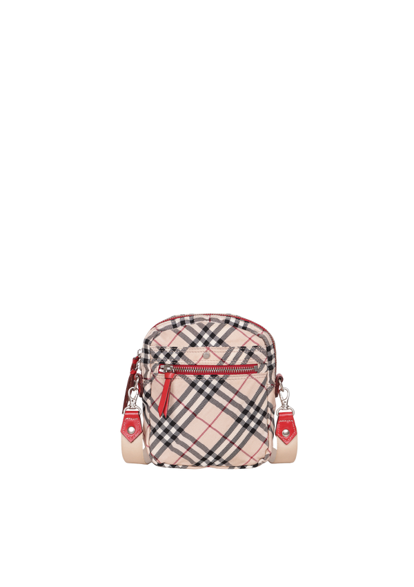 NOVA CHECK MESSENGER BAG