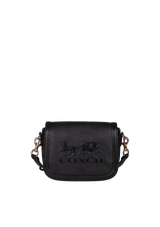 LEATHER SADDLE BAG