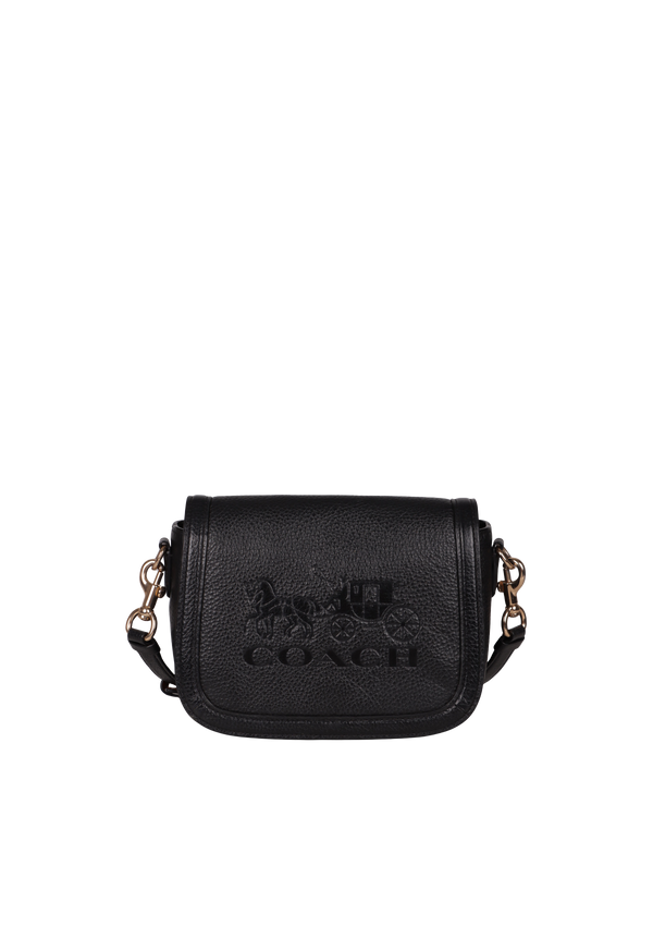 LEATHER SADDLE BAG