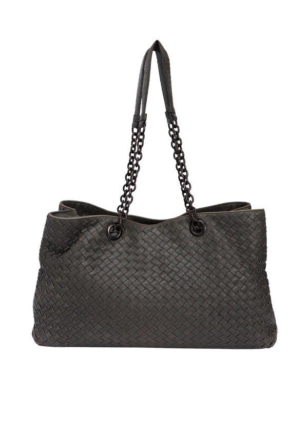 INTRECCIATO CHAIN SHOULDER BAG