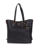 VITELLO DAINO SHOPPER ZIP