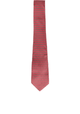 PRINTED SILK TIE