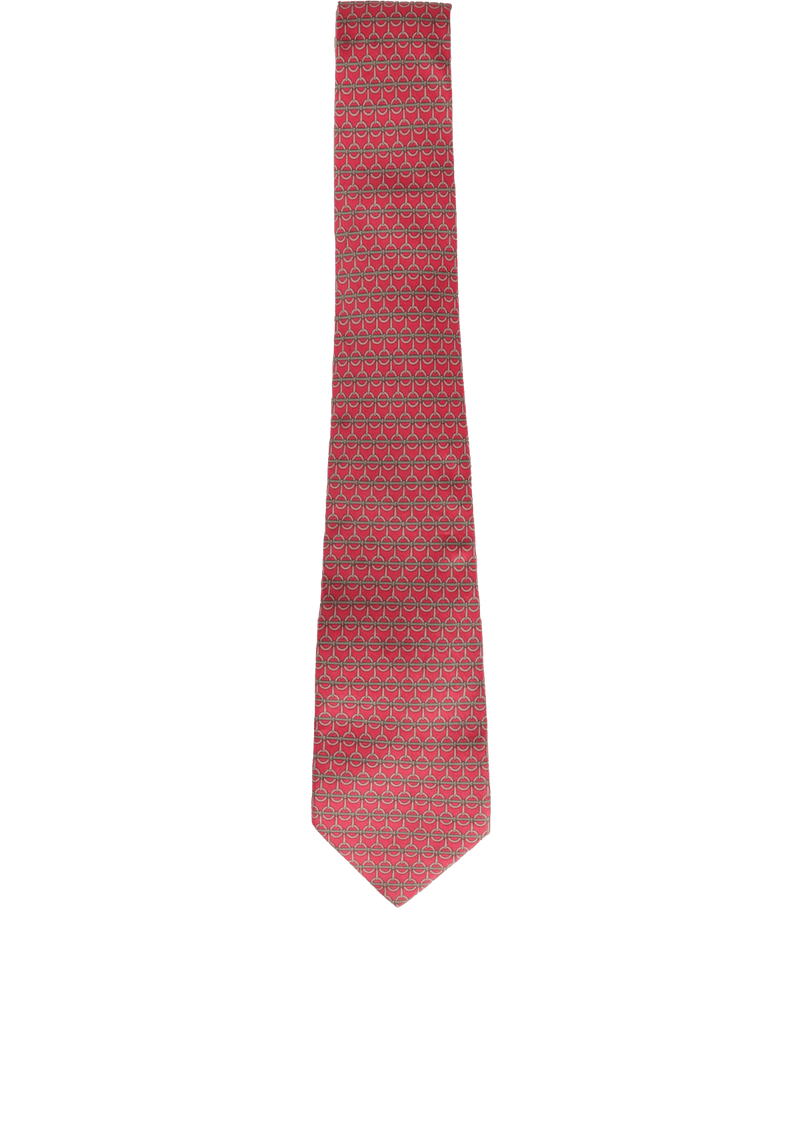 PRINTED SILK TIE