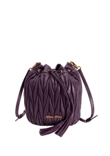 MATELASSÉ BUCKET BAG