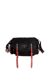 NEW VELA STUDDED MESSENGER BAG