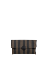 PEQUIN STRIPES CLUTCH