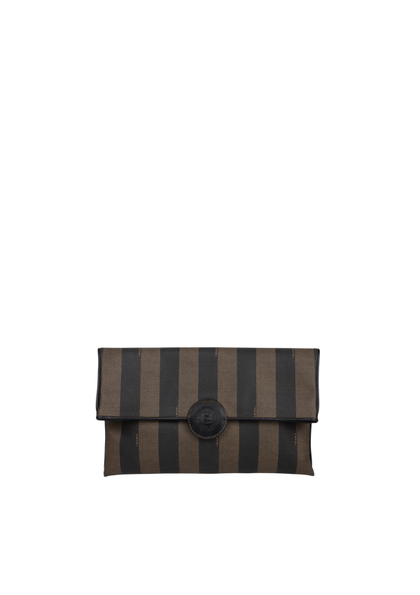 PEQUIN STRIPES CLUTCH