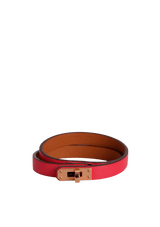 EPSOM KELLY DOUBLE TOUR BRACELET