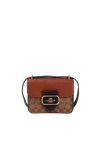 SIGNATURE SQUARE MORGAN SHOULDER BAG