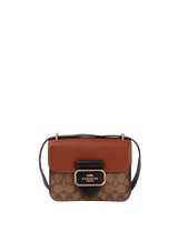 SIGNATURE SQUARE MORGAN SHOULDER BAG