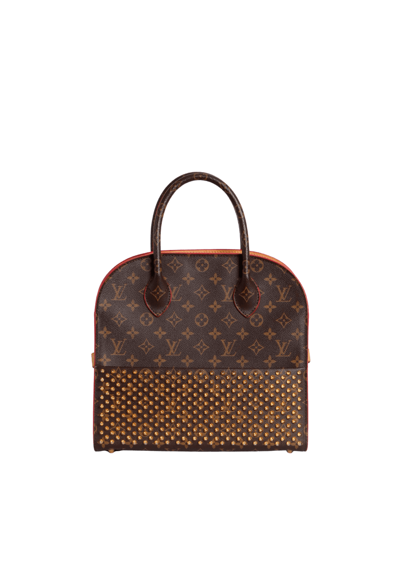 X CHRISTIAN LOUBOUTIN MONOGRAM SHOPPER TOTE