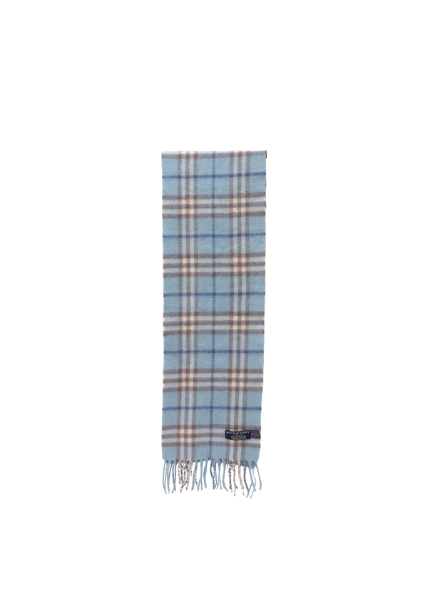 HOUSE CHECK FRINGE SCARF