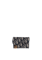 OBLIQUE SADDLE LOTUS WALLET