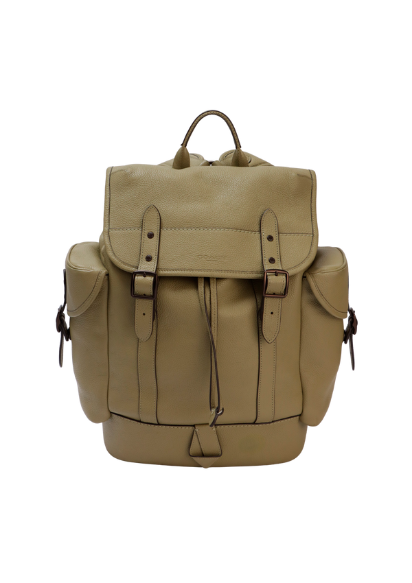 LEATHER HITCH BACKPACK