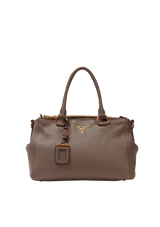 VITELLO DAINO DOUBLE ZIP TOTE