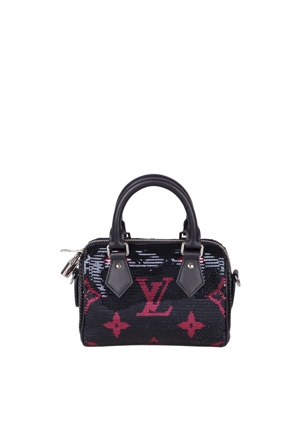 MONOGRAM SEQUINS SPEEDY BANDOULIÈRE 18