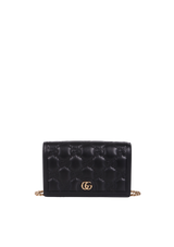 GG MATELASSÉ WALLET ON CHAIN