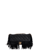 PARIS DALLAS FRINGE FLAP BAG