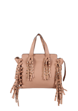ROCKSTUD FRINGE TOTE
