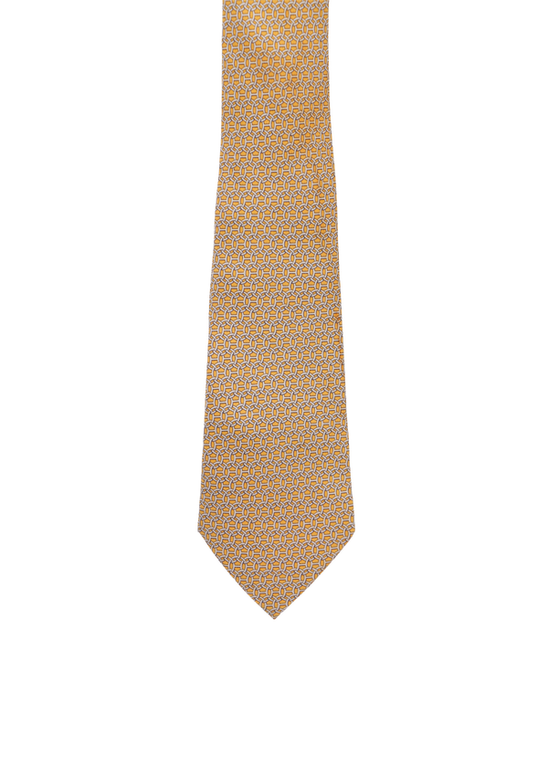 PRINTED SILK TIE