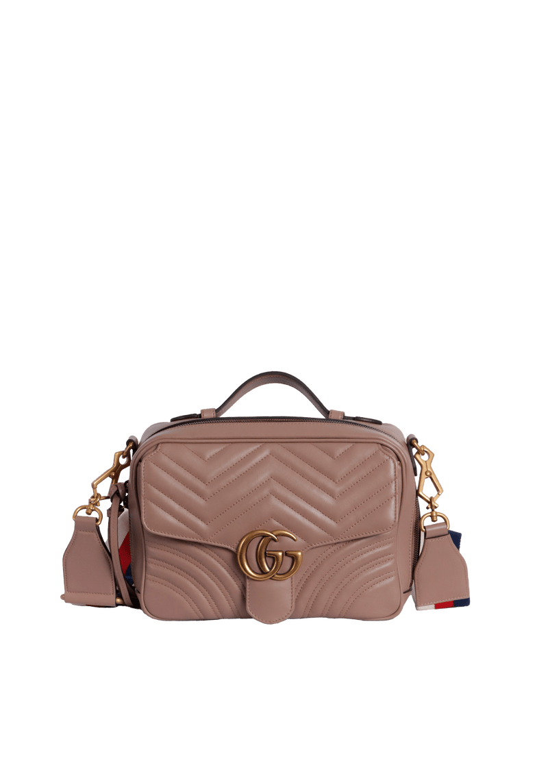 GG MARMONT SMALL TOP HANDLE BAG